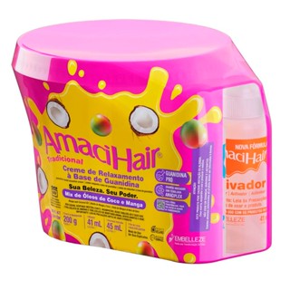 Creme Relaxante AmaciHair Ouse e Brilhe 200g