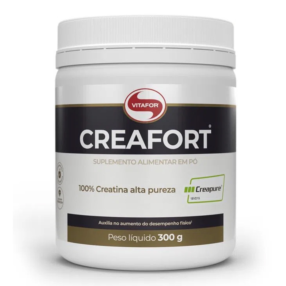 Creatina Creafort Creapure - Vitafor 300 gramas