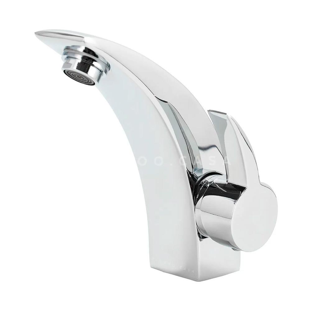 Torneira para banheiro Misturador Monocomando baixa Meriti Pingoo - Cromado - Home & Living