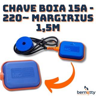 Chave Boia Margirius Regulador de Nível 15A - 220V 1,5m