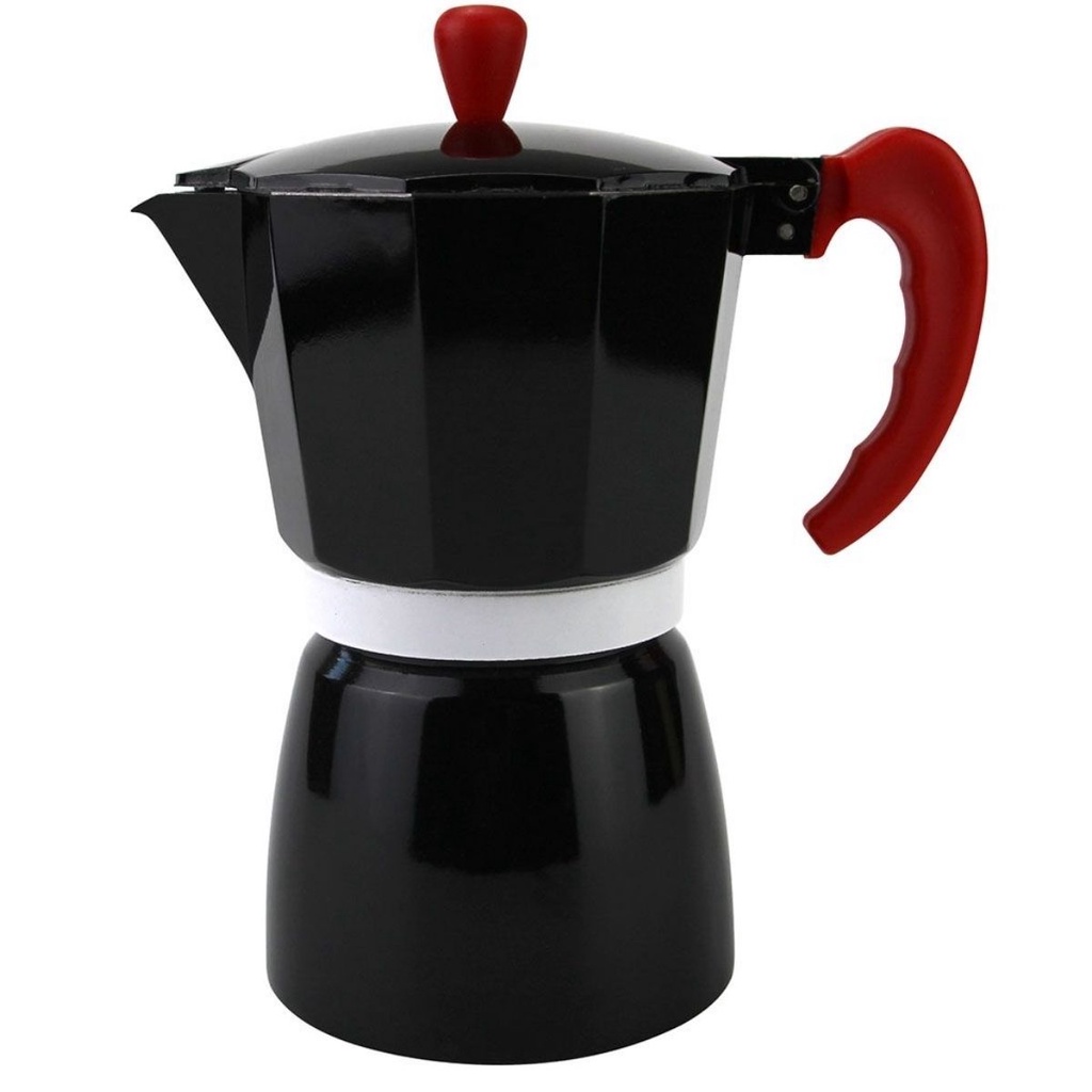 Cafeteira Italiana Mocha 6 Xicaras 250ml Aluminio Aroma e Tradição