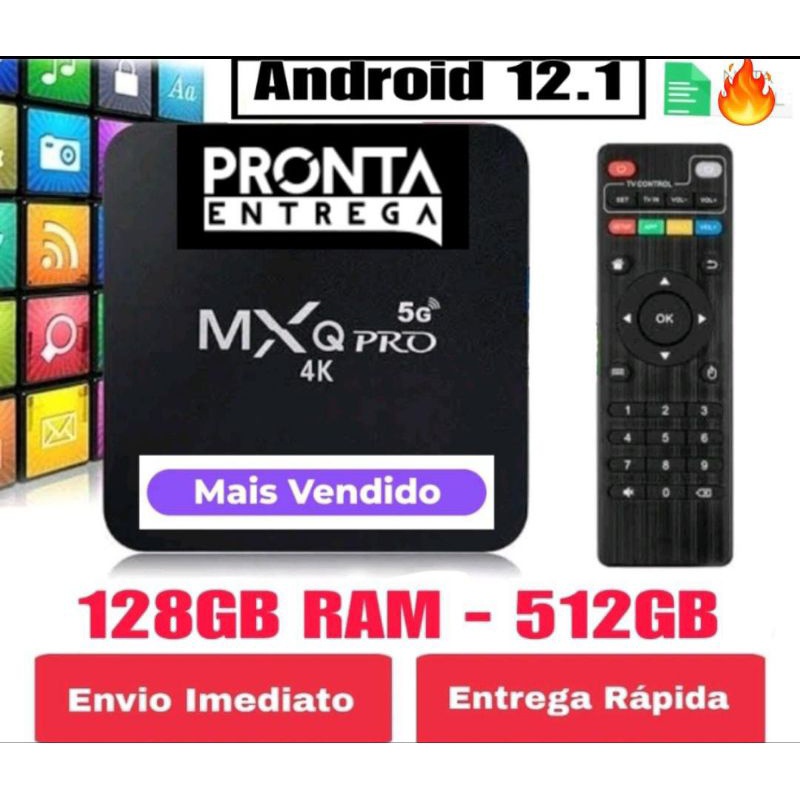 *modelo 2024* Aparelho Conversor SMART TV para transformar sua TV comum em smart último lançamento box