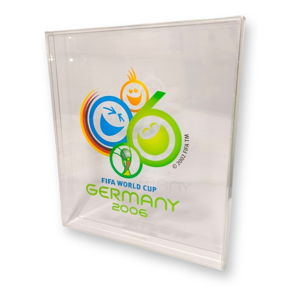 Caixa De Acrílico Porta Álbum Da Copa 2006 Germany