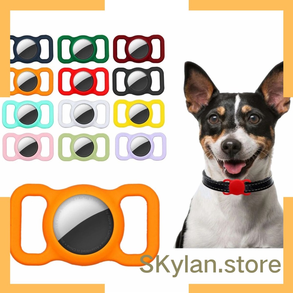 Capa silicone para animal de estimação compativel para Apple Airtags