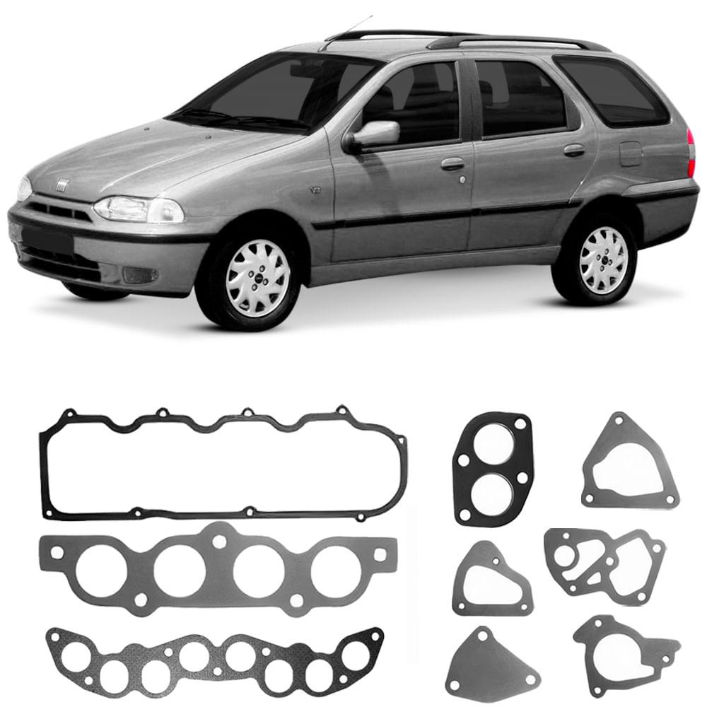 Jogo Junta Motor Palio Siena Uno 96 A 2004 Fibra Parcial em Oferta na Shopee