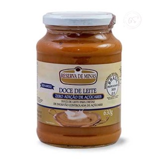 Doce De Leite Diet 630g - Zero Adicão De Açucar