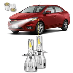 Kit Ultra LED Chevrolet Prisma 2007/2019 20000 Lúmens 6500K