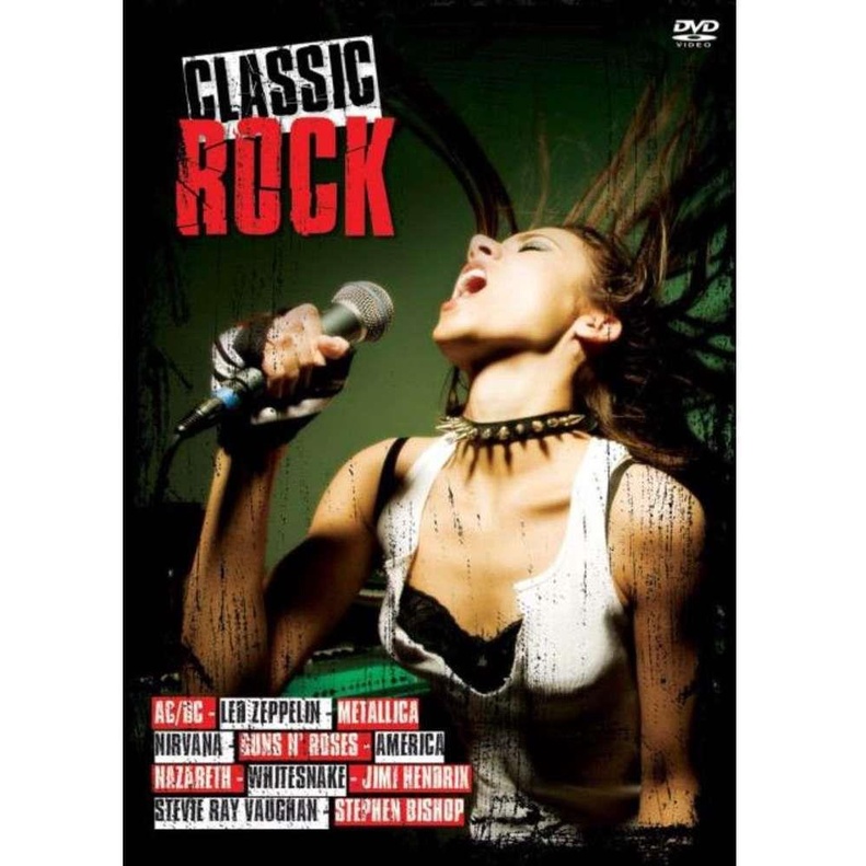 DVD Classic Rock Led Zeppelin ACDC Metallica Nirvana Guns