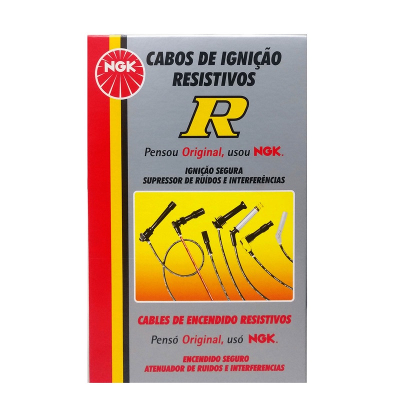Jogo Cabos Ngk Corsa Celta Cobalt Agile Spin Gm Flex Scg73 em Oferta na Shopee