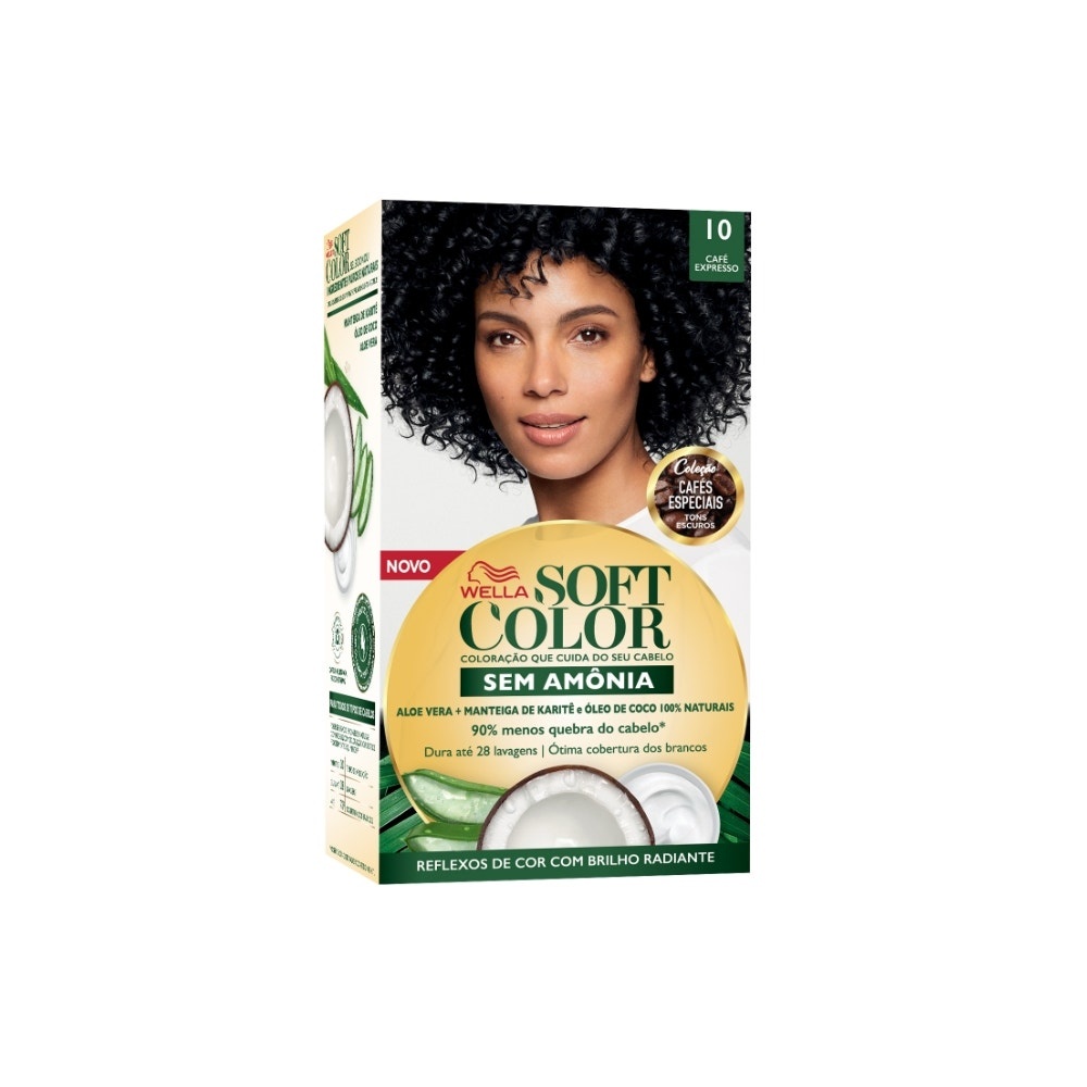 Tintura Soft Color 1.0 Café Expresso em Oferta na Shopee