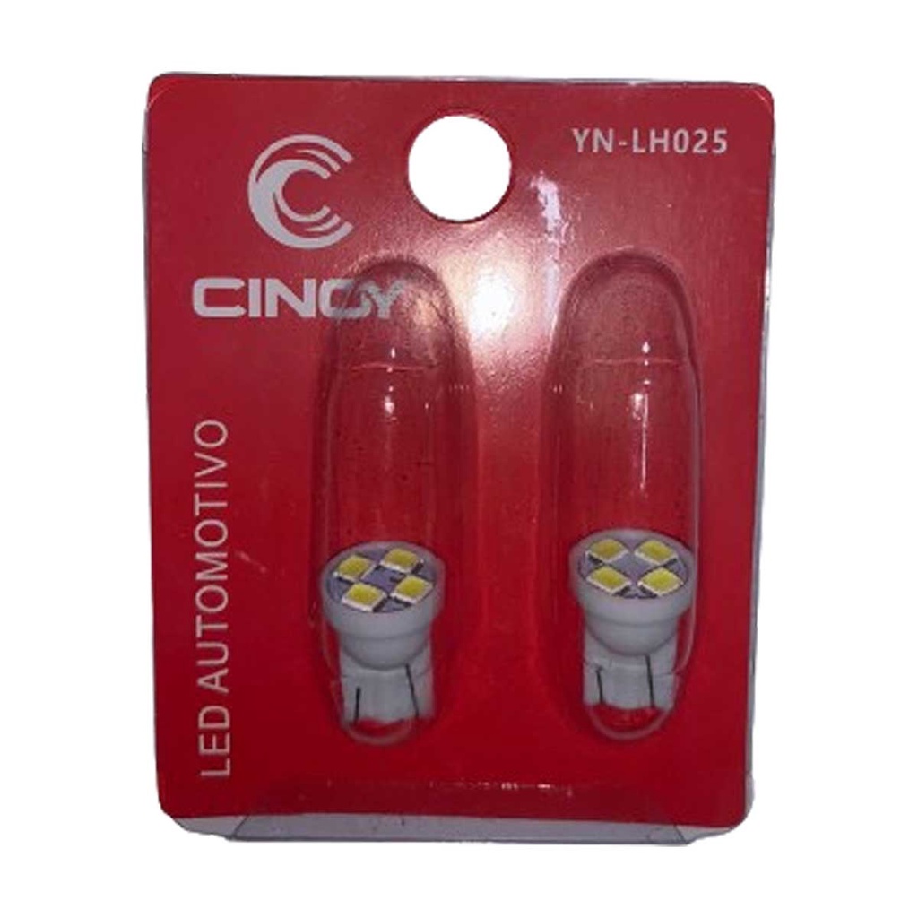 Lampada Super Led T10-4SMD-3528 Branca Cinoy