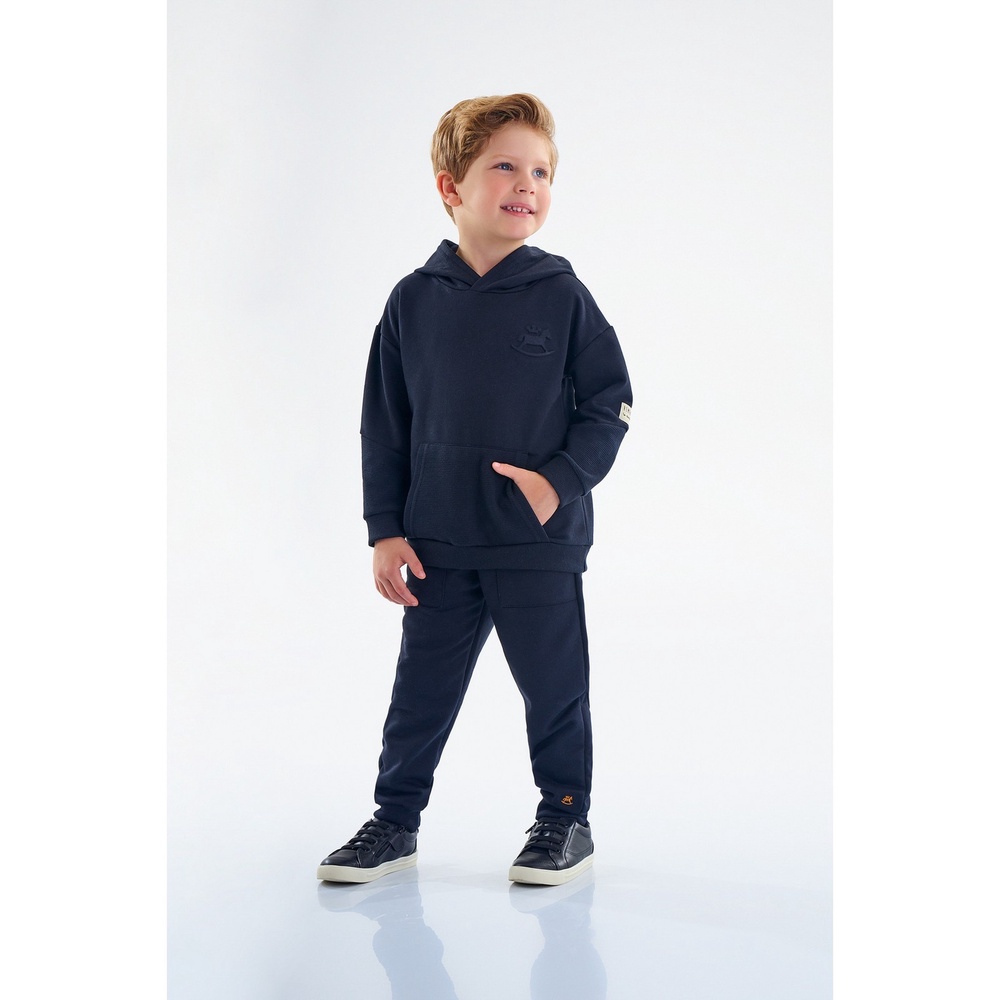 Blusão Masculino Infantil em Moletom e Gorgurão Up Baby