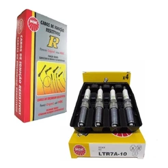 Kit Jogo Cabo E Vela Carro Fiesta Sigma 1.6 16v Desde 2010