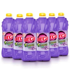 Kit 6 Desinfetante Urca Flor De Lavanda 2L