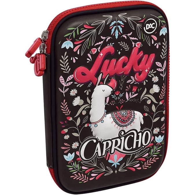 Estojo Box Case Capricho Boho Lhama DAC - 2804