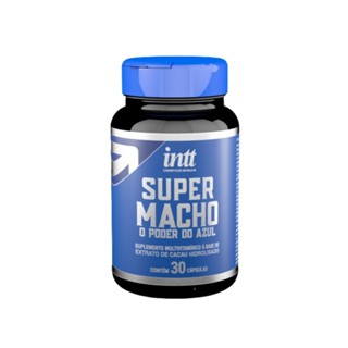 Super Macho Cápsulas Suplemento Masculino 30 Capsulas Intt