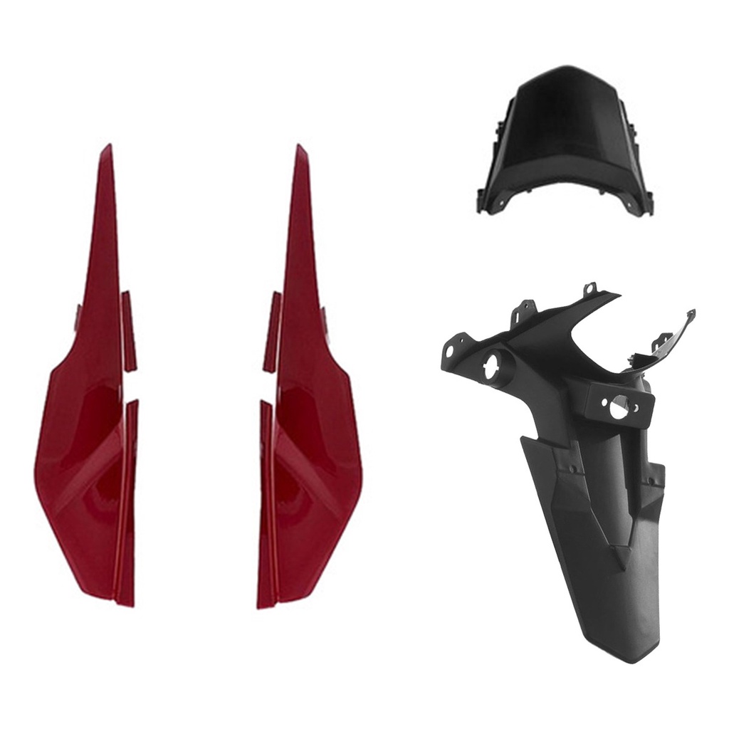 Carenagem Traseira Completa Rabeta + Paralama Traseiro Suporte De Placa Moto Titan Fan Cg Start 150 160