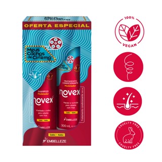 Kit Shampoo Tratamento Cond Cachos de Cinema Vitay 300mL
