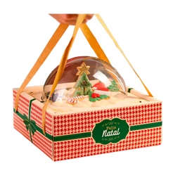 Caixa Sobremesa com Blister Bola de Natal Premium - 1 unidade - Rizzo