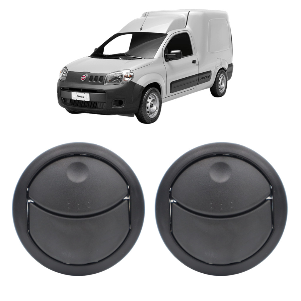 Kit 2 Difusores Ar Grafite Uno Vivace 2010 2011 2012 2013 2014 Fiorino 2014 2014 2015 2016 2017 2018 2019 2020 Lateral