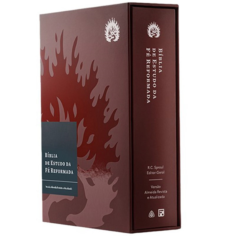 Bíblia De Estudo Da Fé Reformada - Capa Dura Bordô E Estojo em Oferta na Shopee