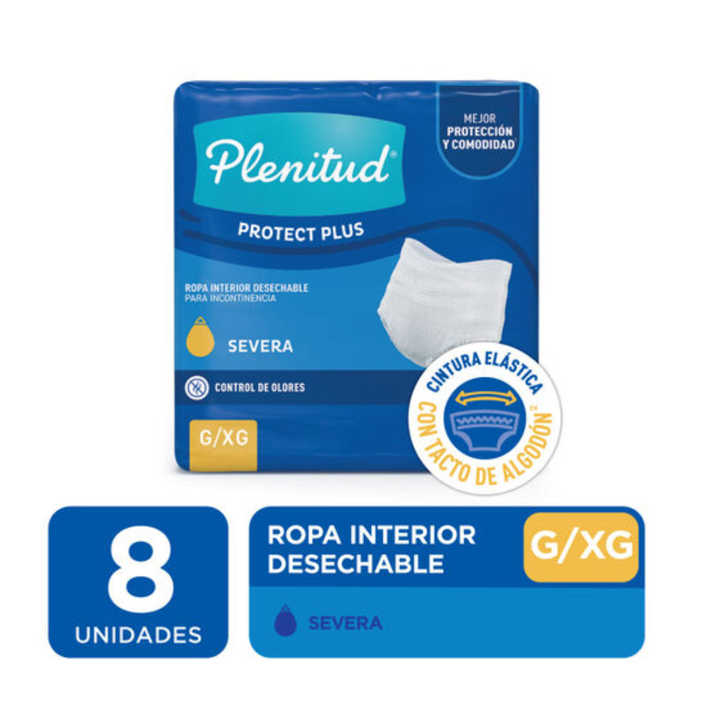 Plenitud Active Fralda Gxg 8Un -