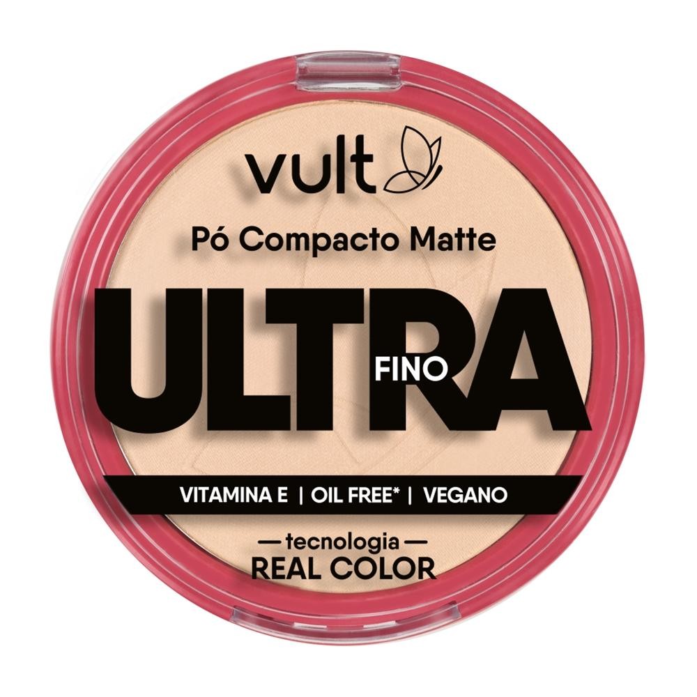 Pó Compacto Vult Matte Ultrafino Cor V420
