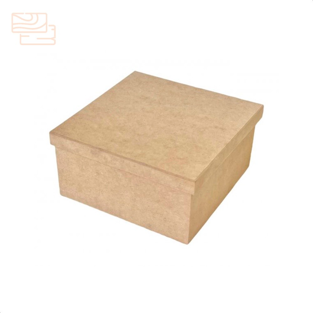 Caixa mdf 20x20x10 presente lembrançinha casamento aniversario decoração em Oferta na Shopee
