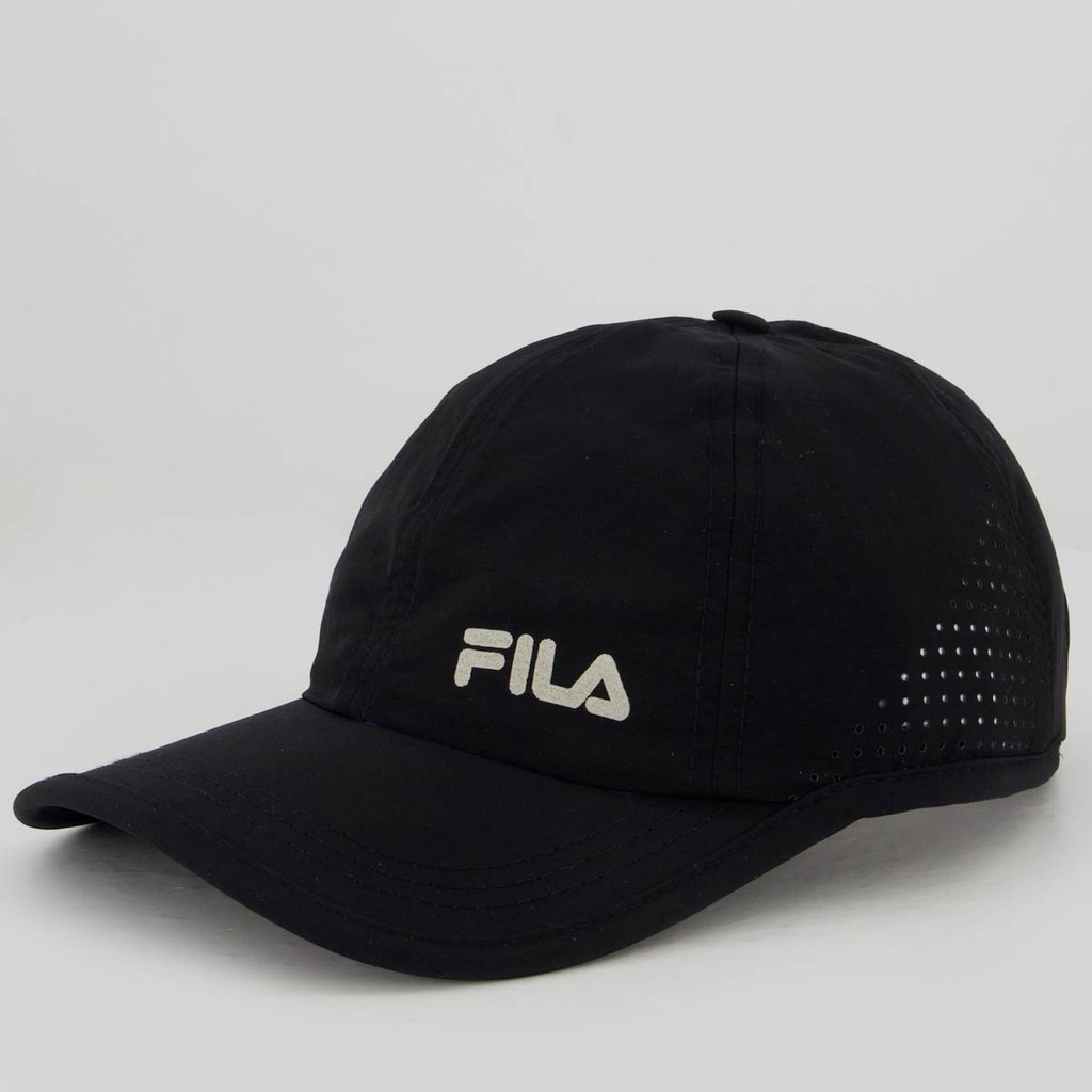 Boné Fila Fast Cap Preto em Oferta na Shopee