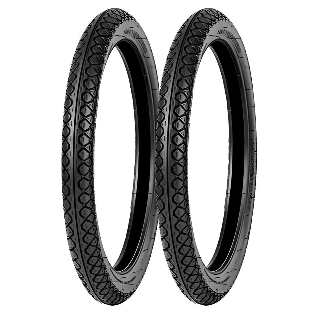 Kit Par Pneu Avelloz AZ1 275-17 + 275-17 C/ Camara Maggion