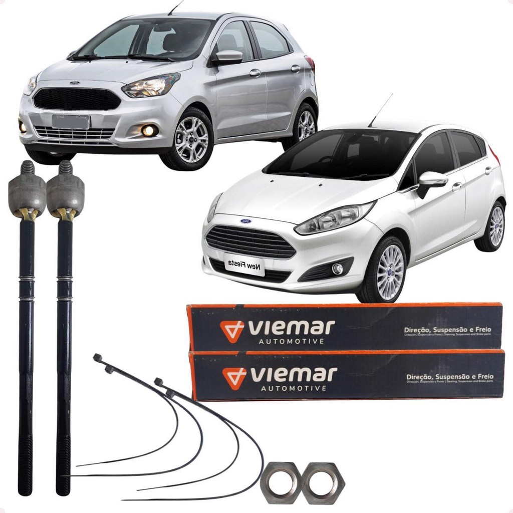 Par Barra Braço Axial Direção Novo Ka New Fiesta Viemar em Oferta na Shopee
