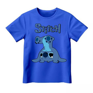 Camiseta Infantil Lilo & Stitch Infantil cabeça para baixo algodão em Oferta na Shopee