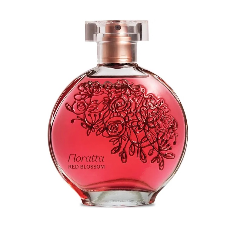 PERFUME FEMININO FLORATTA RED BLOSSOM 75ML O BOTICÁRIO