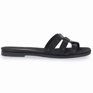 Tamanco Mari Rasteira Preto