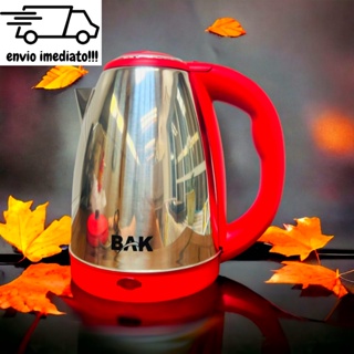 Chaleira Elétrica De Inox 1,8 Litros 110V Vermelha Jarra Elétrica Para Ferver Água Preparar Café e Chá em Oferta na Shopee