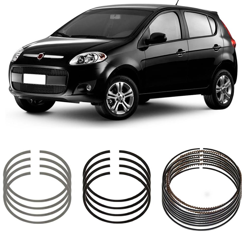 Jogo Anel Segmento STD Fiorino Palio Uno 1.4 8V 2010 a 2021 Metal Leve STA8760