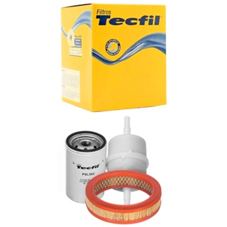 Kit Troca De Filtros Saveiro 1.6 8v Gasolina 82 A 96 Tecfil em Oferta na Shopee