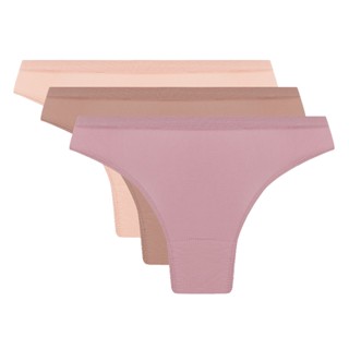 Kit C/ 3 Calcinhas Biquini Af Lisas Trifil Feminino Básicas