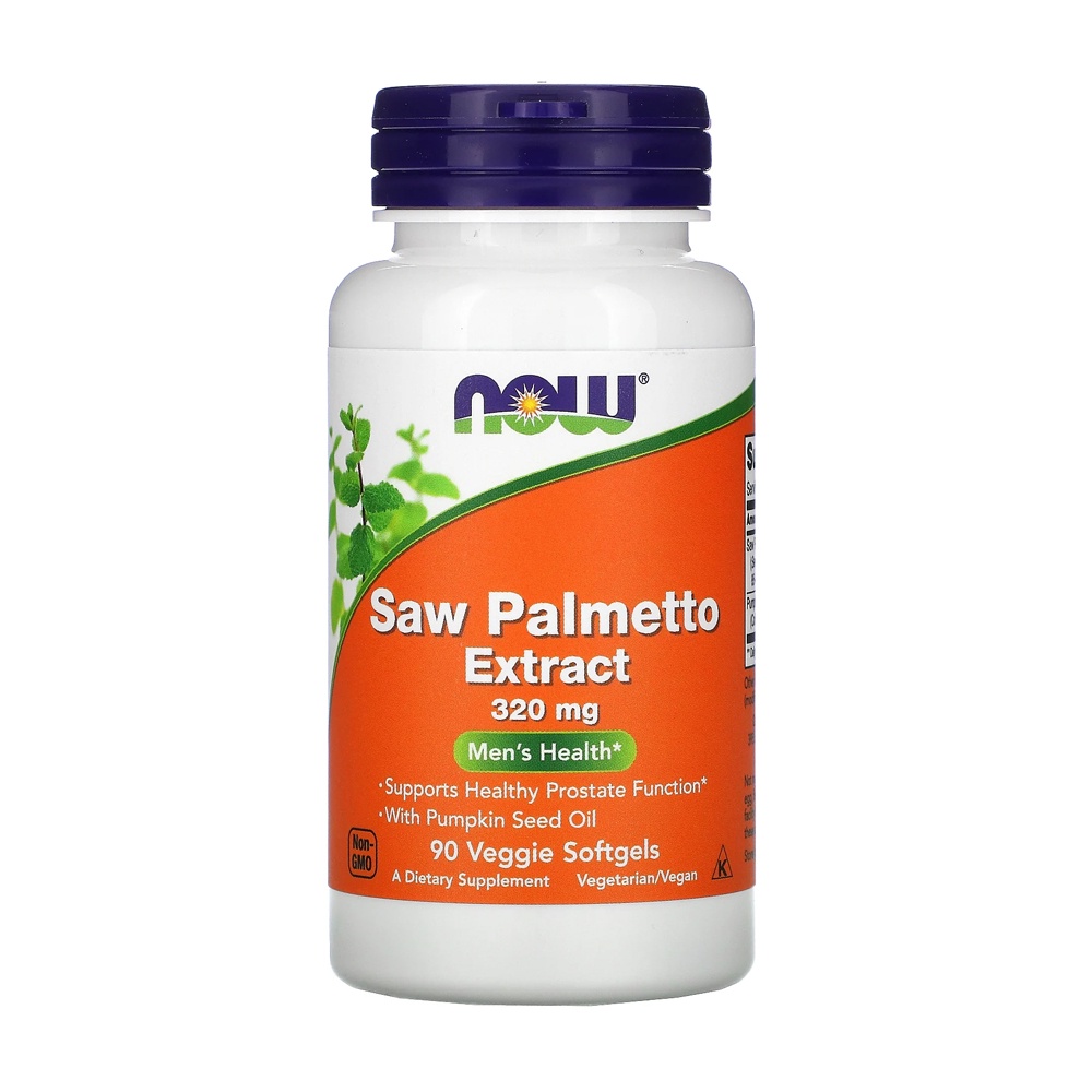 Now Foods Saw Palmetto Extract 320mg 90 Softgels Importado em Oferta na Shopee