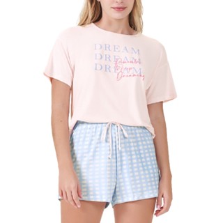 Pijama Feminino Curto Espaço Pijama 41024