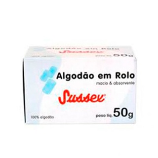 Algodão Sussex Caixa 50g em Oferta na Shopee