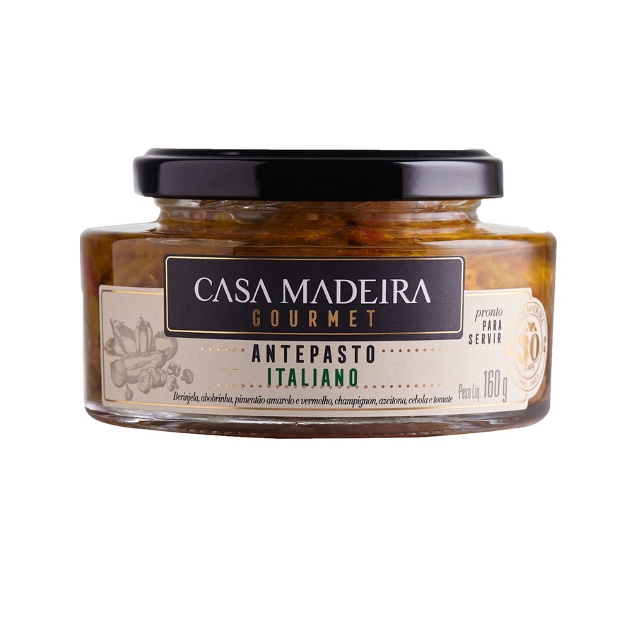 ANTEPASTO CASA MADEIRA GOURMET  ITALIANO 160G