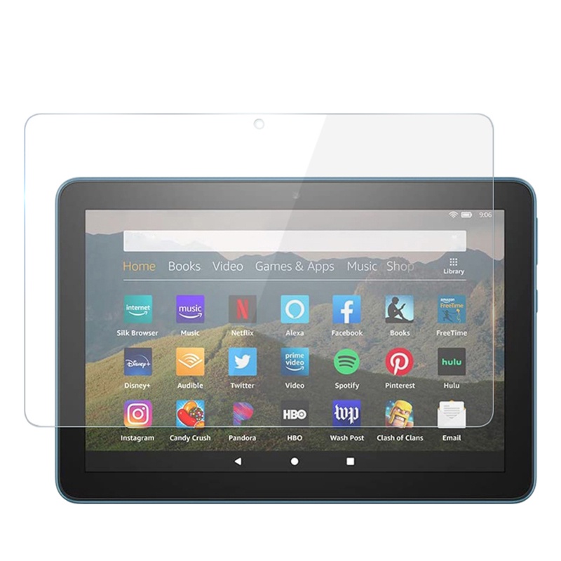 9H Protetor De Tela De Vidro Temperado De Dureza Para Fire 7 2019 9a Geração 2022 12a HD8 2020 HD10 2021 Max 11 Kindle Sribe Oásis Película Protetora Transparente HD 8 Plus 10