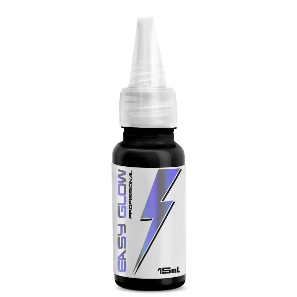 Tinta Easy Glow Ravem Black 15ml Electric Ink Tattoo Tatuagem
