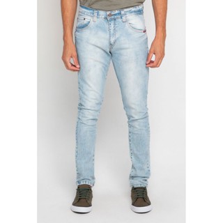 Calça Masculina Jeans Skinny Riva Plus Polo Wear Jeans Claro