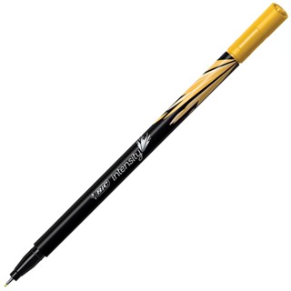 Caneta hidrográfica ultra fina Intensity 0.4mm Amarelo Mostarda Bic