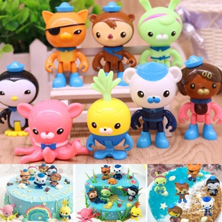8pcs Brinquedos infantis Os Octonauts Buck Dolls Captain Action Figure H3KT em Oferta na Shopee