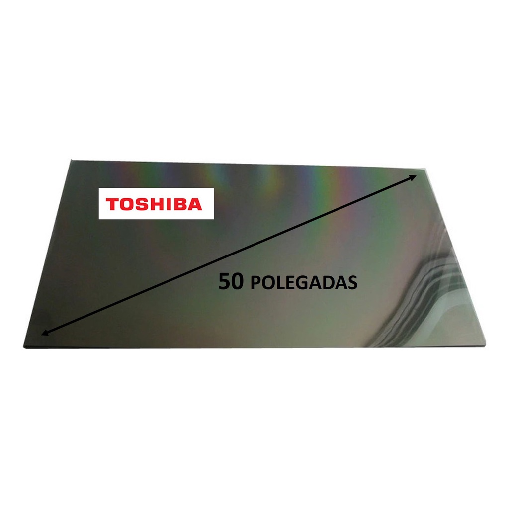 Filme Polarizador TV compatível c/ Toshiba 50 Polegadas