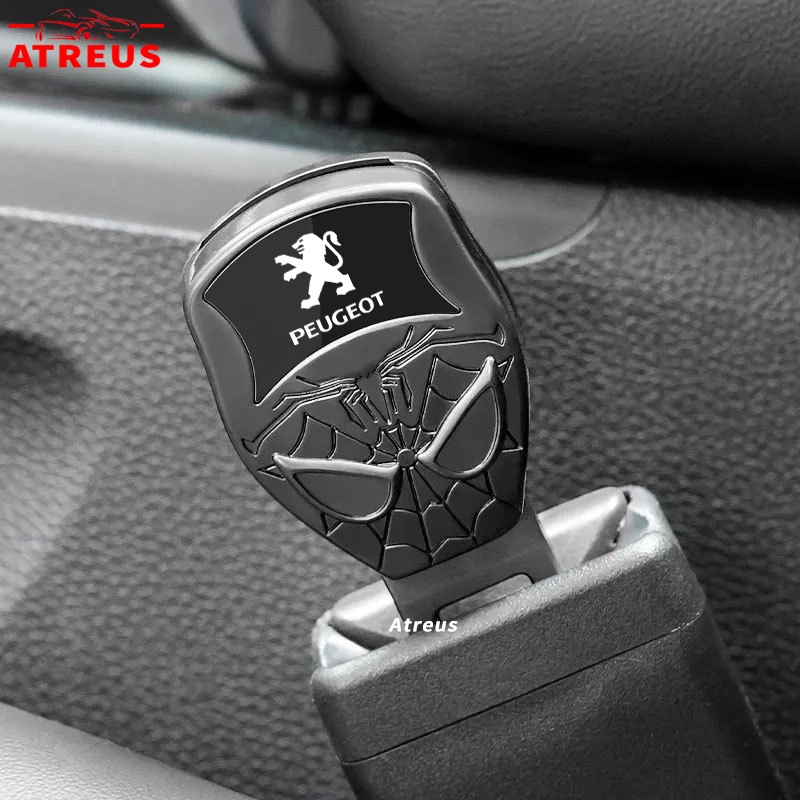 1/2 Pcs Peugeot Extensão Do Cinto De Segurança Carro Fivela Silenciador De Alarme Para 206 208 207 307 308 2008 3008 508 408 5008 406
