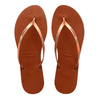 Rasteirinha Havaianas You Metallic Ferrugem